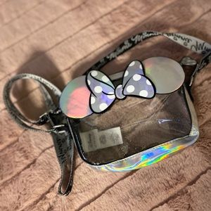 Licensed Minnie Mouse Clear Crossbody Purse